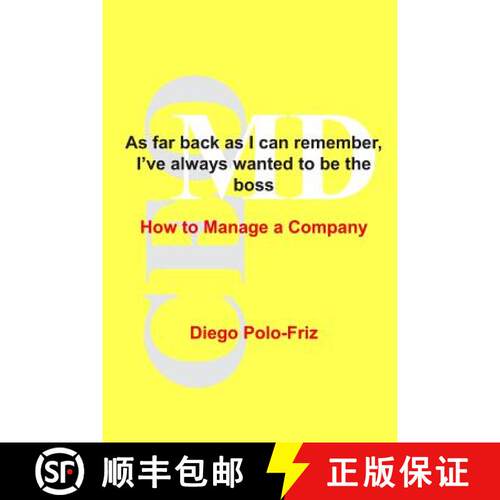 【3-4周达】As far back as I can remember, I've always wanted to be the boss: How to Manage a Company [9788890777936]