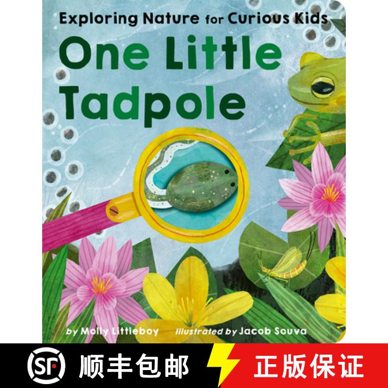 【3-4周达】One Little Tadpole: Exploring Nature for Curious Kids [9781664351431]