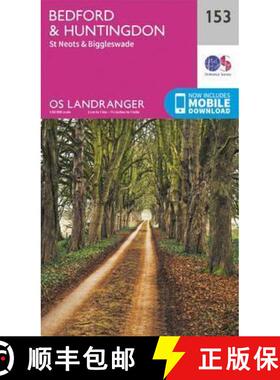 【3-4周达】Bedford, Huntingdon, St. Neots & Biggleswade [9780319262511]