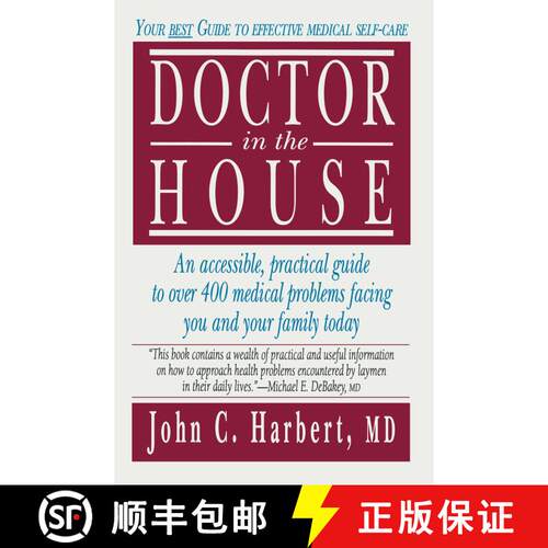 【3-4周达】精装 Doctor in the House: Your Best Guide to Effective Medical Self-Care [9780896032194]