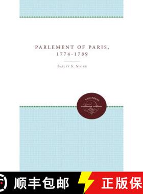 预订 The Parlement of Paris, 1774–1789 [9780807897904]