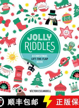 Jolly Riddles : A Christmas Lift-the-Flap Book [9781797235271]