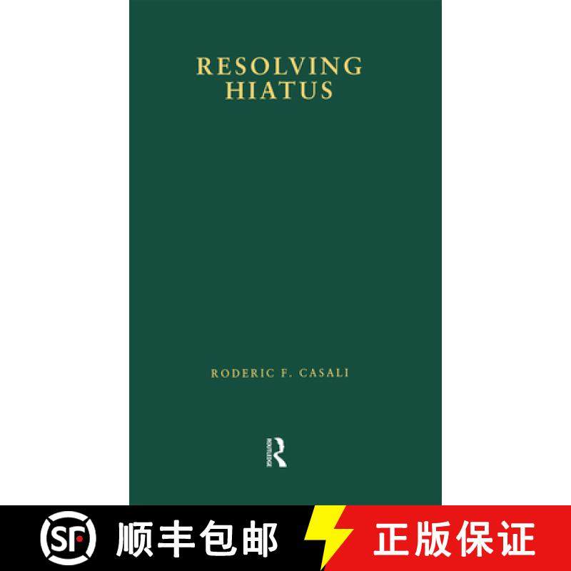 【3-4周达】Resolving Hiatus [9781138985292]