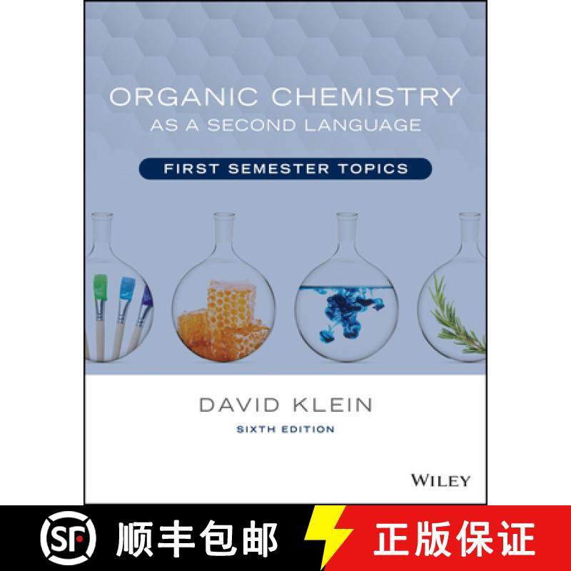 【3-4周达】Organic Chemistry as a Second Language: First Semester Topics [9781119837091]