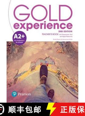 【3-4周达】Gold Experience 2nd Edition A2+ Teacher's Book with Online Practice & Online Resources Pack [9781292239774]