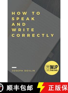 【3-4周达】How to Speak and Write Correctly [9789387826182]