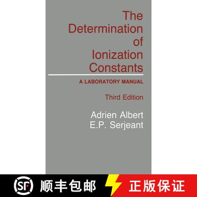 【3-4周达】The Determination of Ionization Constants : A Laboratory Manual (Third Edition 1984) (Thir... [9789401089487]