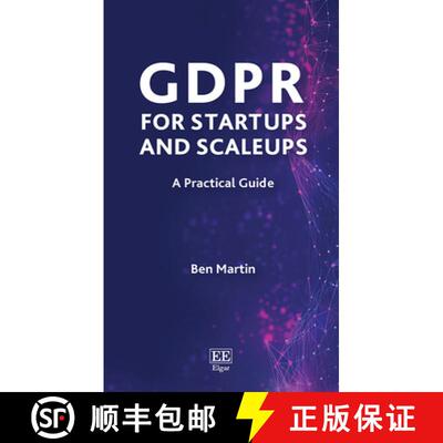 【3-4周达】精装 GDPR for Startups and Scaleups [9781035301867]