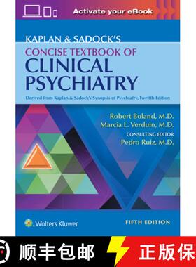 【3-4周达】Kaplan & Sadock's Concise Textbook of Clinical Psychiatry [9781975167486]