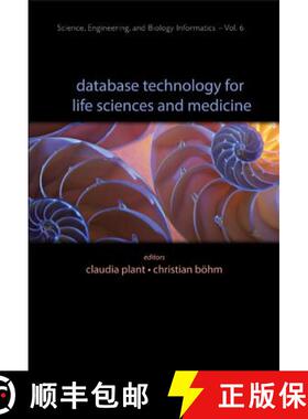 【3-4周达】Database Technology For Life Sciences And Medicine [9789814307703]