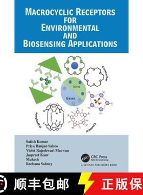 【3-4周达】Macrocyclic Receptors for Environmental and Biosensing Applications [9780367856328]
