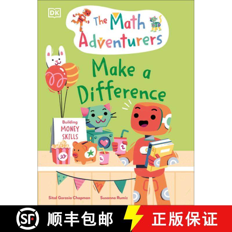 【3-4周达】The Math Adventurers: Make a Difference [9780593965375]