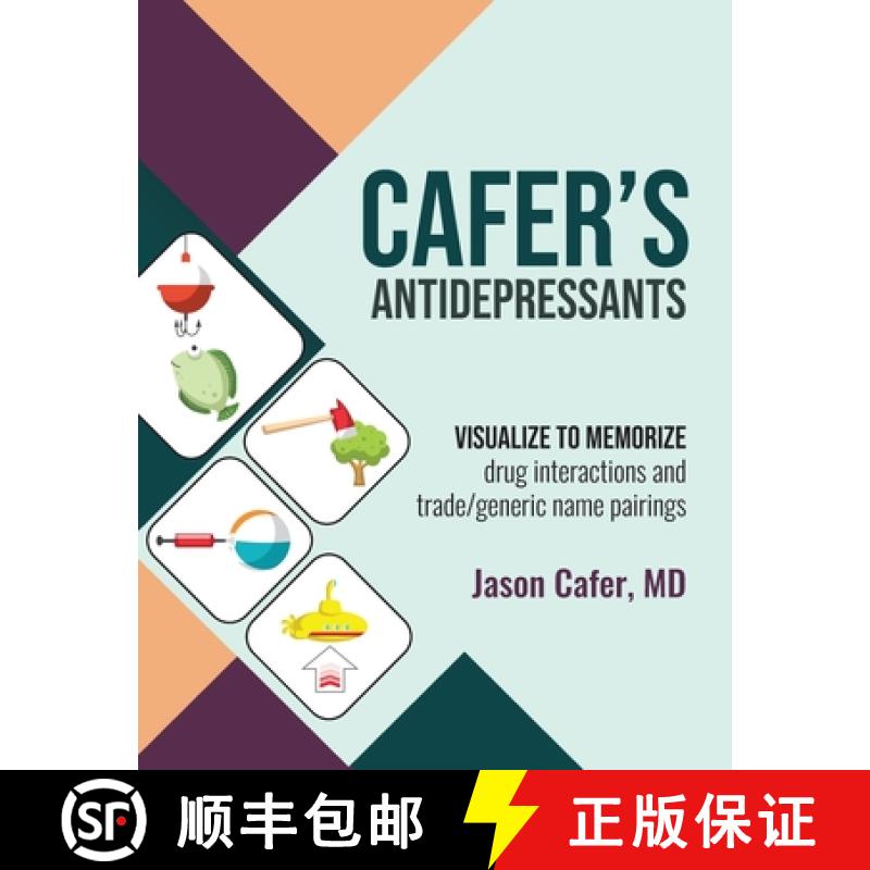 【3-4周达】Cafer's Antidepressants: Visualize to Memorize [9781735090139]