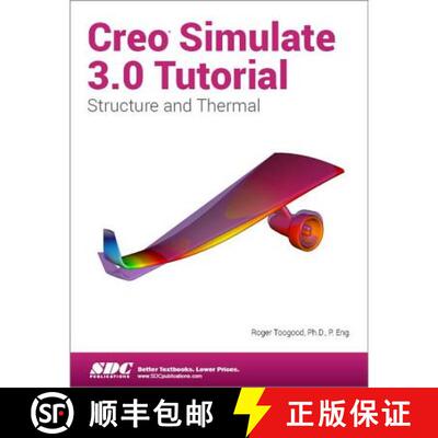 【3-4周达】Creo Simulate 3.0 Tutorial [9781585039876]