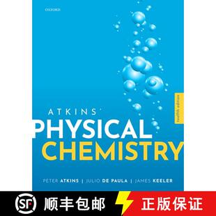 现货 阿特金斯的物理化学 Atkins' Physical Chemistry [9780198847816]