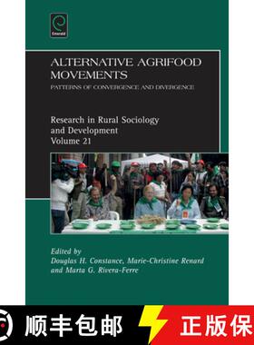 【3-4周达】Alternative Agrifood Movements – Patterns of Convergence and Divergence [9781784410902]