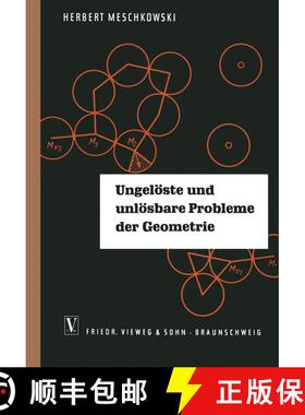 【3-4周达】Ungeloeste Und Unloesbare Probleme Der Geometrie [9783322979735]