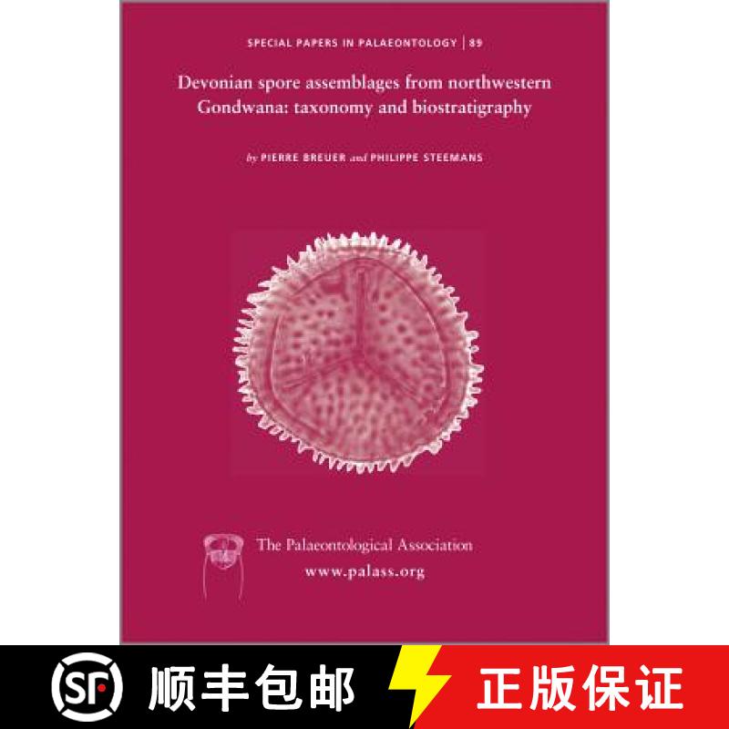 【3-4周达】Special Papers In Palaeontology 89 - Devonian Spore Assemblages From North-Western Gondwan... [9781118730638]