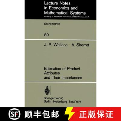 【3-4周达】Estimation of Product Attributes and Their Importances [9783540065302]