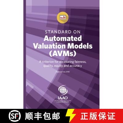 【3-4周达】Standard on Automated Valuation Models (AVMs) [9780883292457]