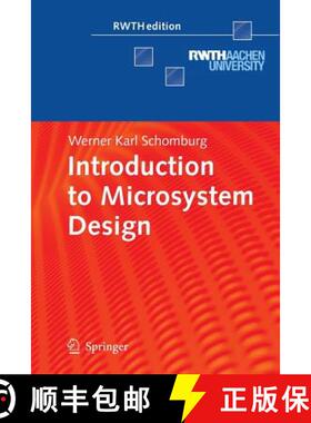 【3-4周达】Introduction to Microsystem Design [9783642268526]