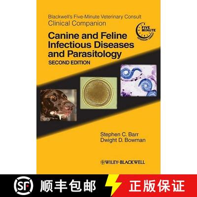【3-4周达】Blackwell'S Five-Minute Veterinary Consult Clinical Companion: Canine And Feline Infectiou... [9780813820125]