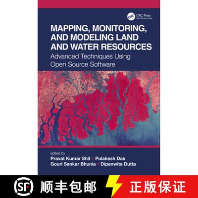 【3-4周达】精装 Mapping, Monitoring, and Modeling Land and Water Resources: Advanced Techniques Using... [9780367486839]
