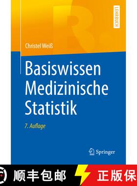 【3-4周达】Basiswissen Medizinische Statistik (7., vollst. überarb. Auflage 2019) (7., vollst. über... [9783662565872]