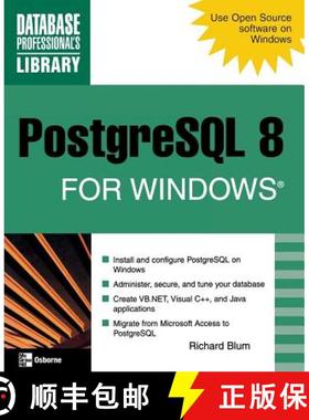 预订 PostgreSQL 8 for Windows [9780071485623]