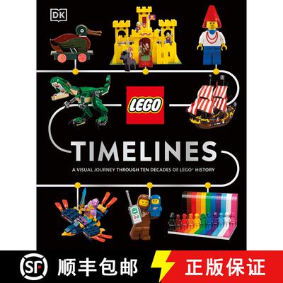 【3-4周达】LEGO Timelines: A Visual Journey Through Ten Decades of LEGO History [9780593844168]