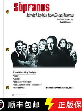 【3-4周达】The Sopranos (Sm): Selected Scripts from Three Seasons [9780446679824]