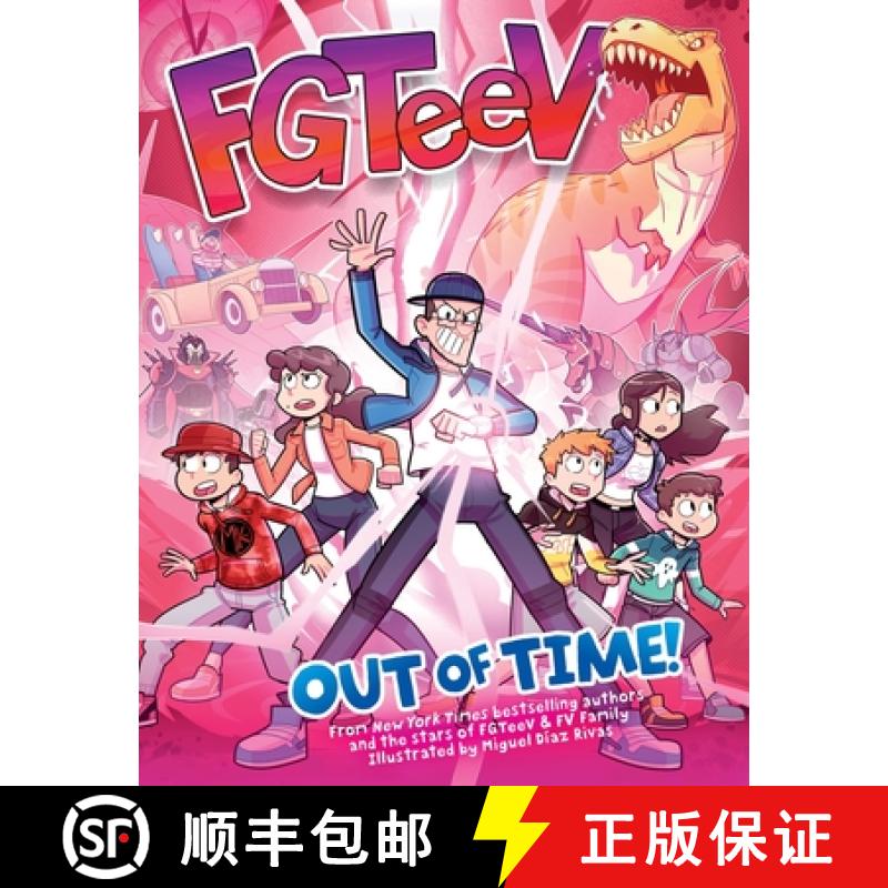 【3-4周达】Fgteev: Out of Time!: A Graphic Novel [9780063260498]