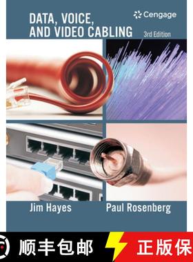 【3-4周达】Data, Voice, and Video Cabling [9781428334724]