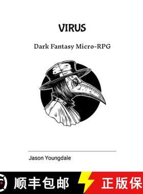 【3-4周达】VIRUS the Fantasy Micro-RPG (Roleplaying Game) [9781312263802]
