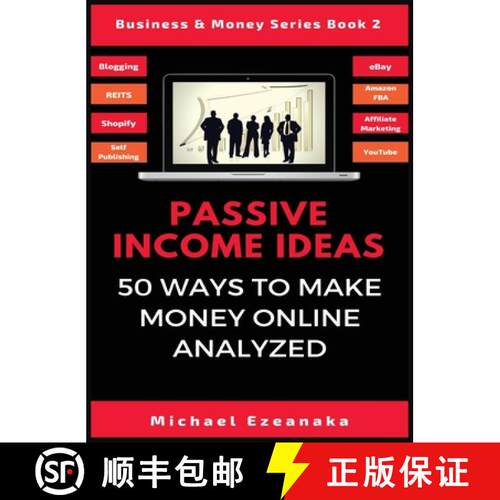 【3-4周达】精装 Passive Income Ideas: 50 Ways to Make Money Online Analyzed [9781913361990]