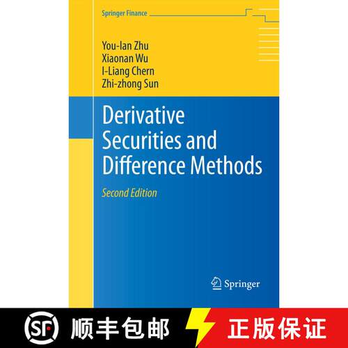 【3-4周达】精装 Derivative Securities and Difference Methods (2nd ed. 2013) [9781461473053]