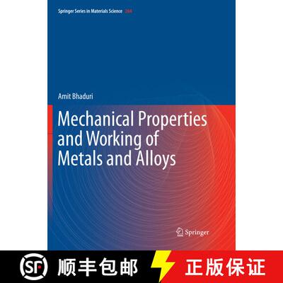 【3-4周达】Mechanical Properties and Working of Metals and Alloys [9789811339226]