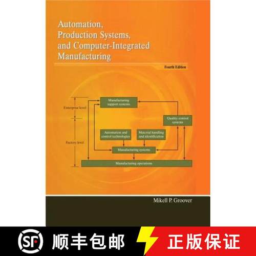 【3-4周达】Automation, Production Systems, and Computer-Integrated Manufacturing [9780133499612]