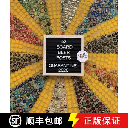 【3-4周达】52 Board Beer Posts: Quarantine 2020 [9781735691091]