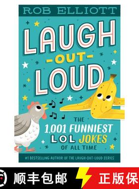 【3-4周达】Laugh-Out-Loud: The 1,001 Funniest LOL Jokes of All Time [9780063255630]