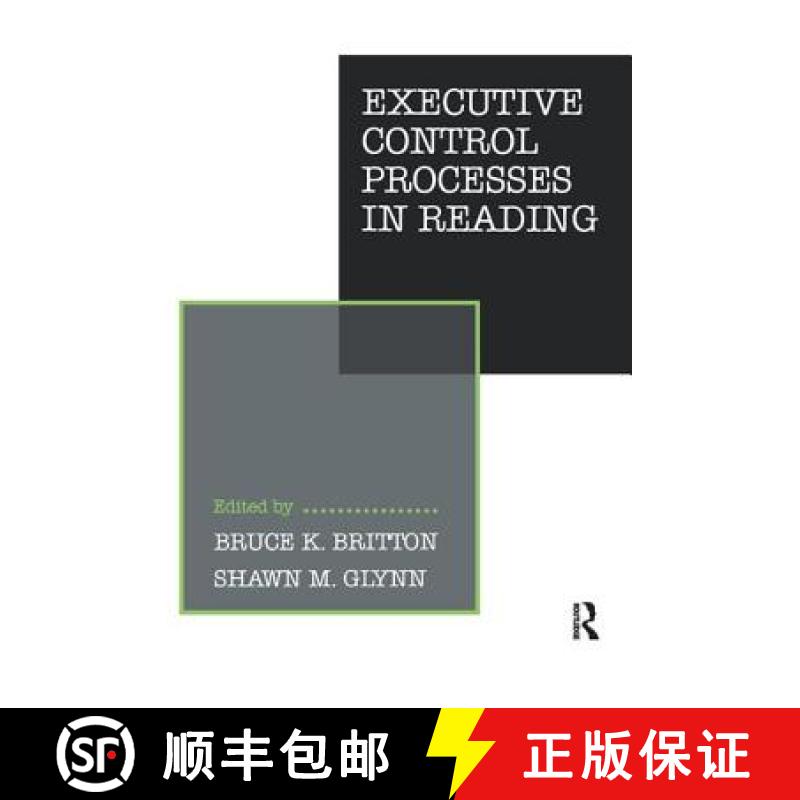 【3-4周达】Executive Control Processes in Reading [9781138437784]