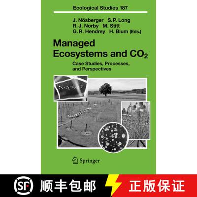 【3-4周达】精装 Managed Ecosystems and CO2 : Case Studies, Processes, and Perspectives [9783540312369]