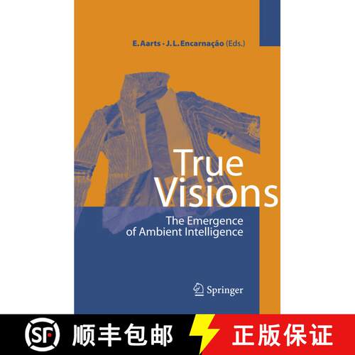【3-4周达】精装 True Visions: The Emergence of Ambient Intelligence [9783540289722]