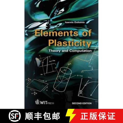 【3-4周达】精装 Elements of Plasticity: Theory and Computation [9781845644284]