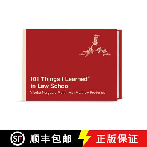 【3-4周达】精装 101 Things I Learned(r) in Law School [9781524762025]