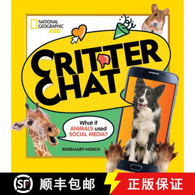 【3-4周达】Critter Chat: What If Animals Used Social Media? [9781426371707]