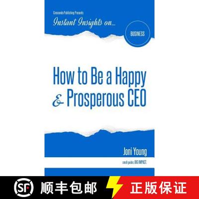 【3-4周达】How to Be a Happy & Prosperous CEO [9781944177379]