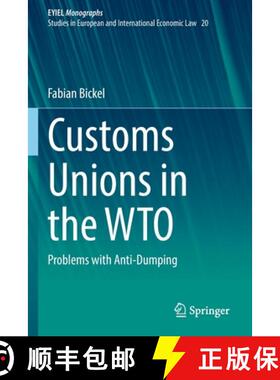 【3-4周达】Customs Unions in the WTO : Problems with Anti-Dumping [9783030863142]