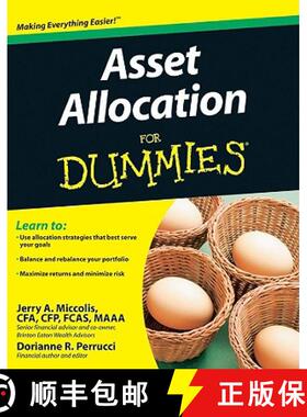【3-4周达】Asset Allocation For Dummies [Wiley金融] [9780470409633]