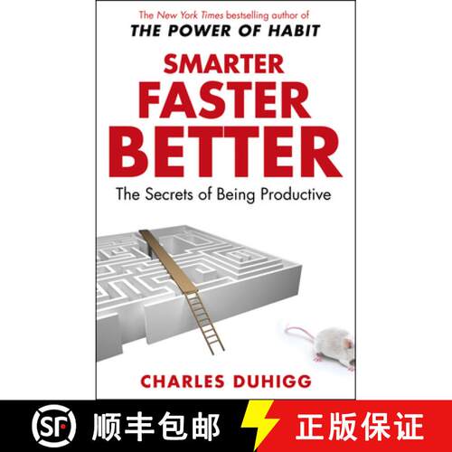 【3-4周达】Smarter Faster Better : The Secrets of Being Productive [9781847947437]